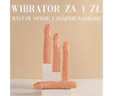 Wibrator za opinię! Mega promocja. Napisz opinię o naszym sklepie i zgarnij wibrator za 1 zł