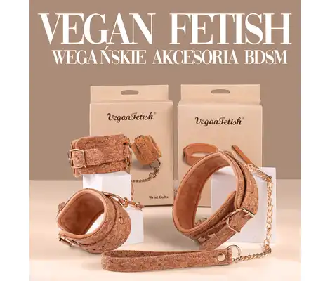  Vegan Fetish — stylowy wygląd i 100% wegański materiał. Akcesoria BDSM dla fanów gorących przygód.
