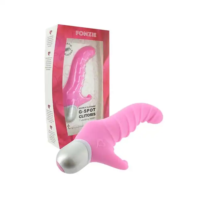 Feelz Toys - Fonzie Vibrator Pink. G-spot+Clitoris. Super cena!