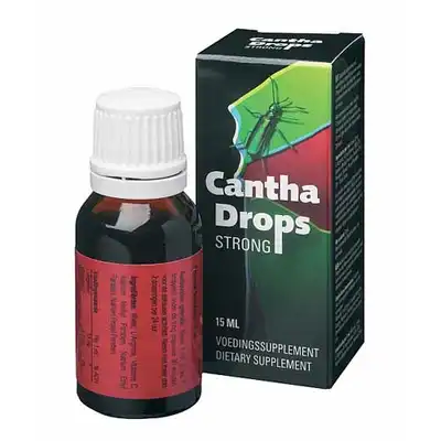 Cobeco - Cantha Drops Strong - Hiszpańska Mucha. Pobudza. 