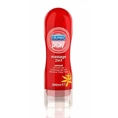 Durex PLAY 2 IN 1 - Żel nawilżający i do masażu z uwodzicielskim kwiatem Ylang-Ylang. Bestseller!