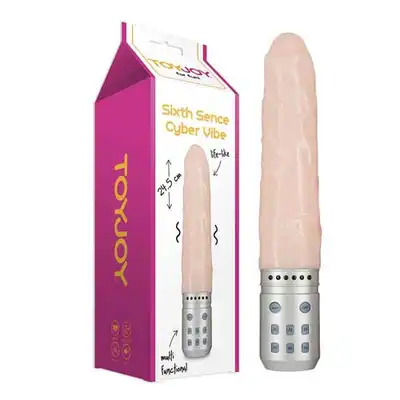 Toy Joy  - Sixth Sense Cyber Vibe, realistyczny z 6 poziomami wibracji