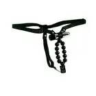 California Exotic - Vibrating Lovers Thong - Wibrujace Majteczki Z Perełkami.