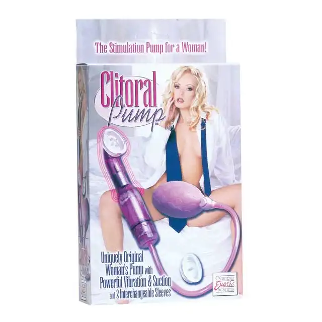 Clitoral Pump - Unikalna pompka do łechtaczki - posiada wibracje.