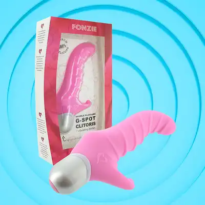 Feelz Toys - Fonzie Vibrator Pink. G-spot+Clitoris. Super cena!