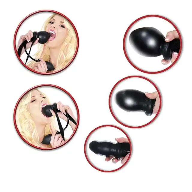 Fetish Fantasy Series - Inflatable Ball Gag. Pompowany Knebel.