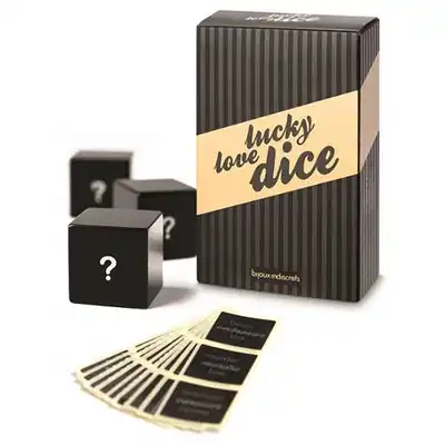 Bijoux Indiscrets - Lucky Love Dice. Miłosne kości do gry.