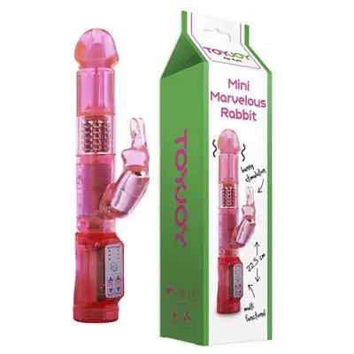ToyJoy - Marvelous Rabbit Vibe. Wibrator wielofunkcyjny.