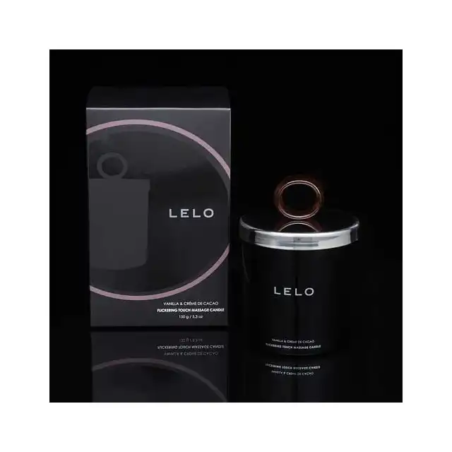 Lelo - Massage Candle. Gorący olejek do masażu o zapachu słodkiej wanili i kremu czekoladowego.