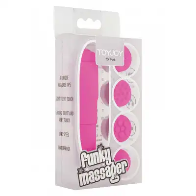 Toy Joy - Funky Massager Violet Symulator Łechtaczki.