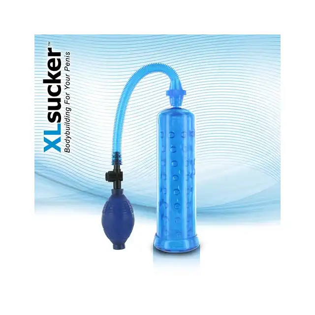 XLsucker - Penis Pump Blue. Skuteczne powiększanie penisa. 