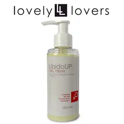 Lovely Lovers - LibidoUP Gel 150ml - Żel intymny wspomagający doznania i orgazm u kobiet.