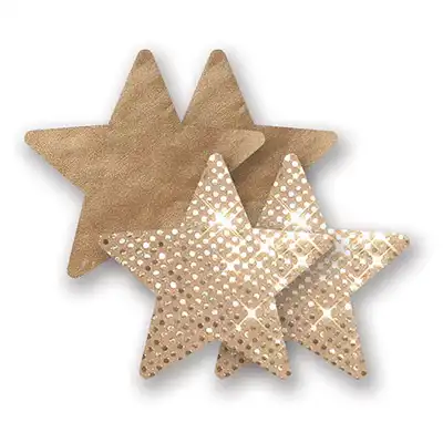 2 NIPPIES SOLID SUPERSTAR Piękne i zmysłowe nakładki na piersi