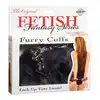 Fetish Fantasy Series - Furry Love Cuffs. Kajdanki z czarnym futerkiem