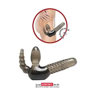 Fetish Fantasy - Strapless Strap On With Anal Stimulator - Zapewnia Maksymalną Rozkosz Obojgu Partne