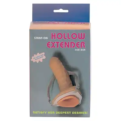 Proteza członka, mocowana na gumki - Hollow Extender.