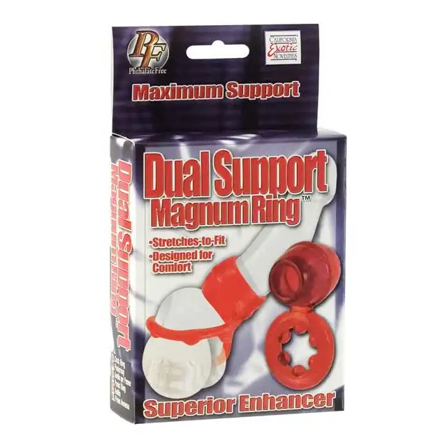 Dual Support Magnum Ring - pierścień podtrzymujący penisa