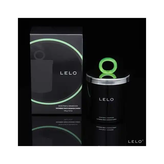Lelo - Massage Candle. Świeca do masażu Snow Pear &amp; Cedarwood.