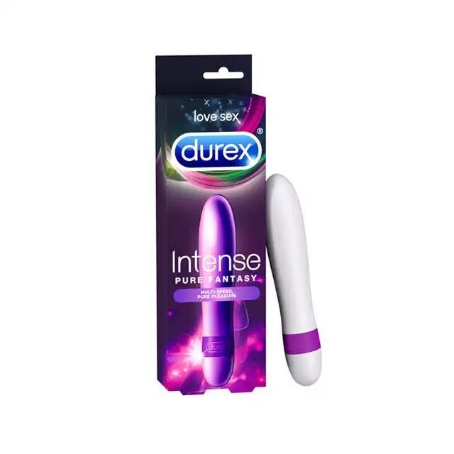 Durex - Durex Play Pure Fantasy. Super wibrator o klasycznym kształcie.