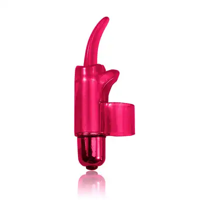 PowerBullet - TINGLING TONGUE. Mini wibrator na palec. Unisex