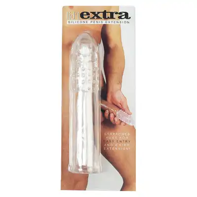 Realistyczna przedłużka na penisa +7cm +0.8 grubość - Soft Penis Extension. Super Cena + Bestseller!