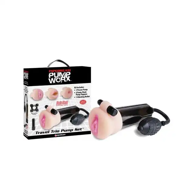 Pipedream - Travel Trio Pump Set. Super Zestaw!