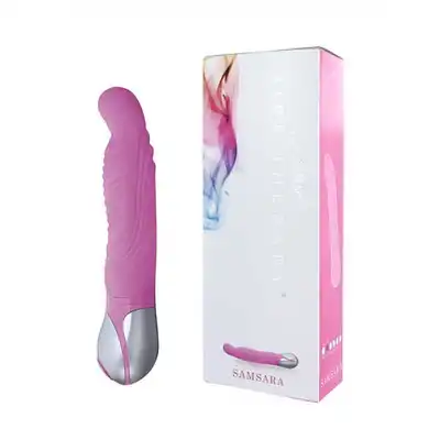 Vibe Therapy - Samsara Pink. Twoja chwila relaksu, 100% medyczny silikon.