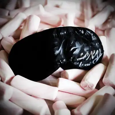 Bijoux Indiscrets - Blind Passion Mask Satynowa maska na oczy