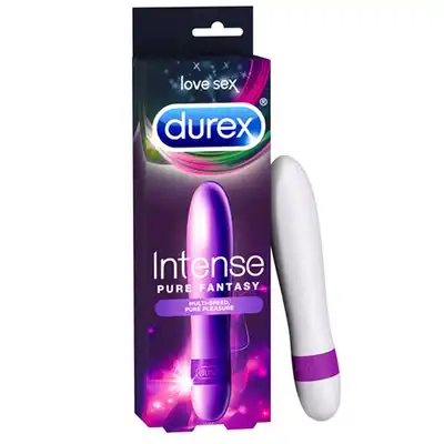 Durex - Durex Play Pure Fantasy. Super wibrator o klasycznym kształcie.