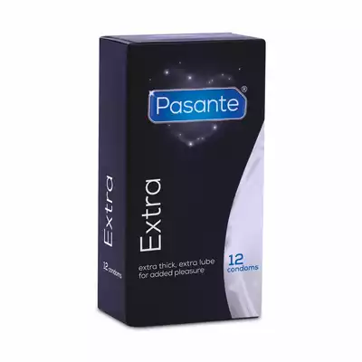 Pasante - Extra Safe - Grubsze prezerwatywy z dodatkową ilością żelu
