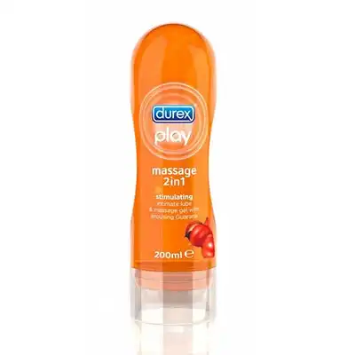 Durex PLAY 2 IN 1 - Żel nawilżający i do masażu z ekstraktem z Guarany. Bestseller!