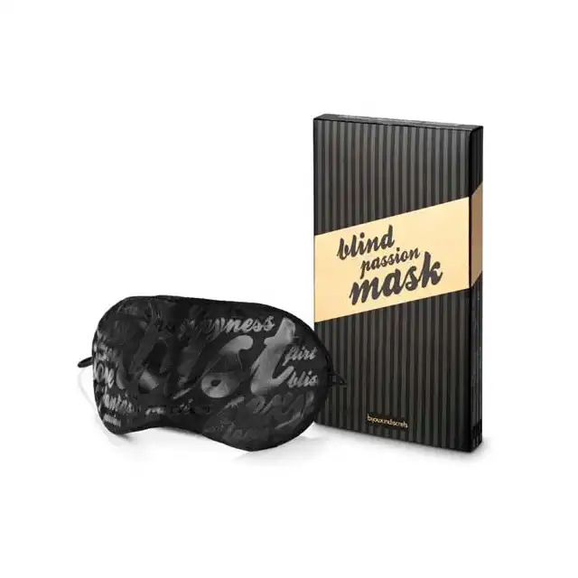 Bijoux Indiscrets - Blind Passion Mask Satynowa maska na oczy