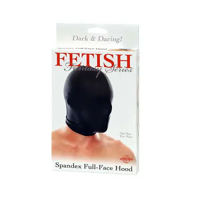 Fetish Fantasy - Full - Face Hood. Komfortowa pełna maska na twarz.