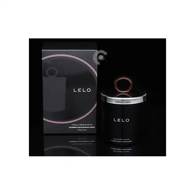 Lelo - Massage Candle. Gorący olejek do masażu o zapachu słodkiej wanili i kremu czekoladowego.