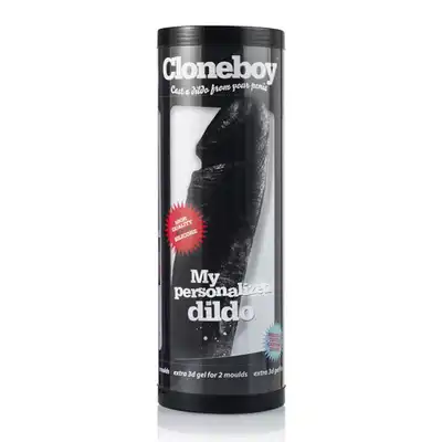 Cloneboy - Black Dildo - Personalizowana kopia z silikonu!