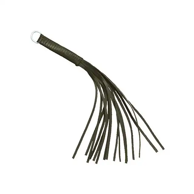Leder - Pleciony bat ze skóry naturalnej - 46cm. Bestseller!