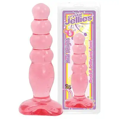 Doc Johnsosn - Crystal Jellies. Korek analny, stopniowany.