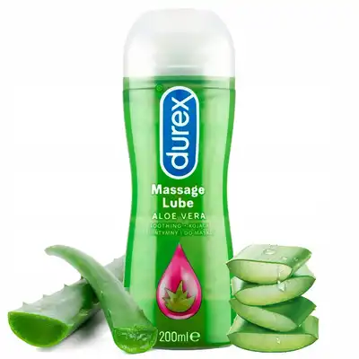 Durex Play  2 w 1! - Żel do masażu i żel nawilżający z kojącym aloesem
