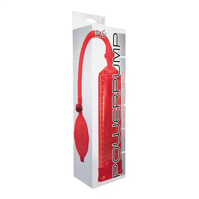 Toy Joy  - Rock Hard Red - Pompa Powiększająca Penisa.