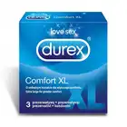 Durex - Comfort XL - Prezerwatywy Większe Niż Standardowe. 1 sztuka
