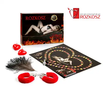 Rozkosz - erotyczna gra planszowa dla par. - Bestseller!