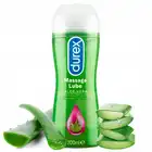 Durex Play  2 w 1! - Żel do masażu i żel nawilżający z kojącym aloesem