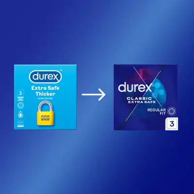 Durex - Extra Safe - maksymalnie bezpieczne + dodatkowe nawilżanie 1 sztuka.