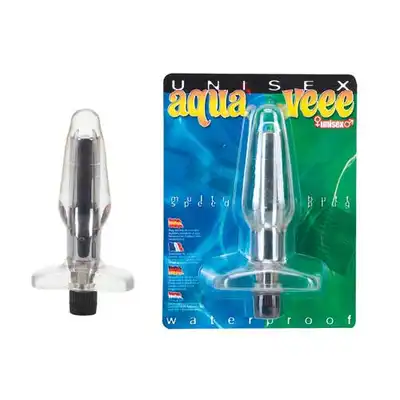 Wodoodporna wibrująca wtyczka analna - Aqua Veee UNISEX. Popularny produkt!