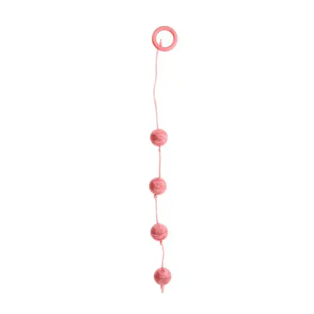 Marble Collection - Anal Beads Large Pink - Różowe Kulki Analne.