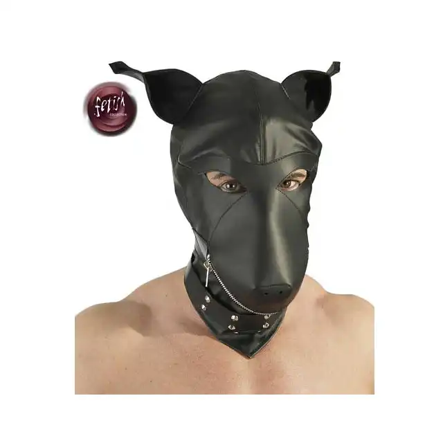 Fetish Collection - Dog Hood  - Maska psa.