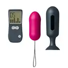 Dorcel - GeniusPlug +  Secret Vibe - Bezprzewodowe jajeczko + wibrująca wtyczka analna! Super zestaw