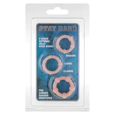 Stay Hard - Trzy pierścienie erekcji.