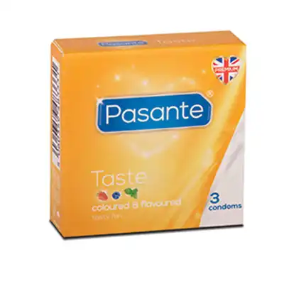 Pasante - Taste - Prezerwatywy w pysznych smakach 3 szt.