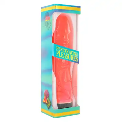 Adonis - Żelowy penis, masywny, czerwony i piękny.